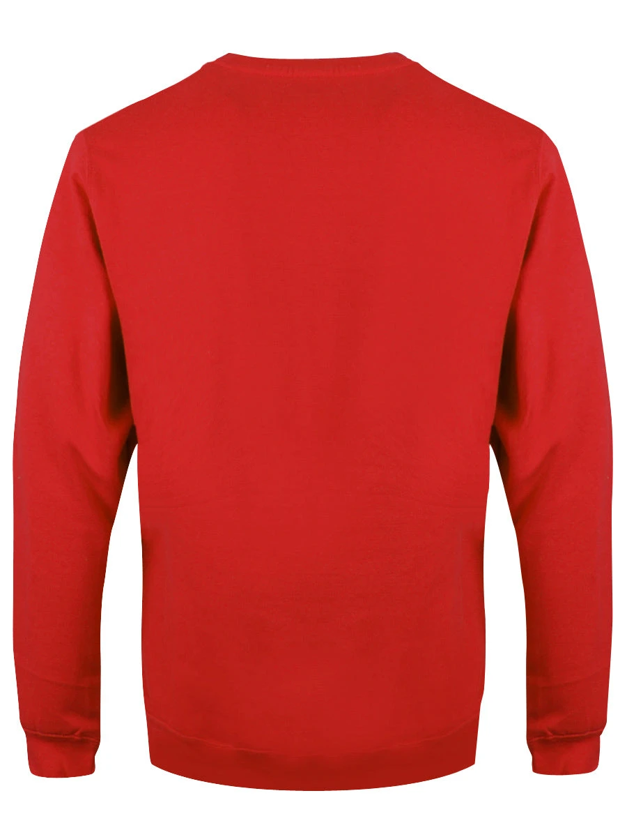 Head Elf Men's Red Christmas Jumper - Image 2