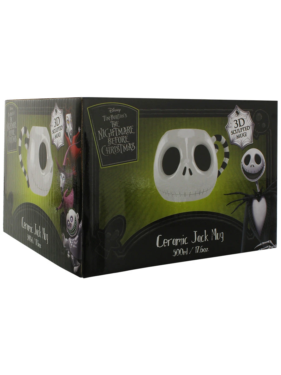 Nightmare Before Christmas (Jack Head) Shaped Mug - Image 3