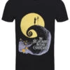 Nightmare Before Christmas Silhouette Men's Black T-Shirt