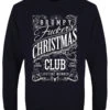 Grumpy Fuckers Christmas Club Men's Navy Blue Christmas Jumper