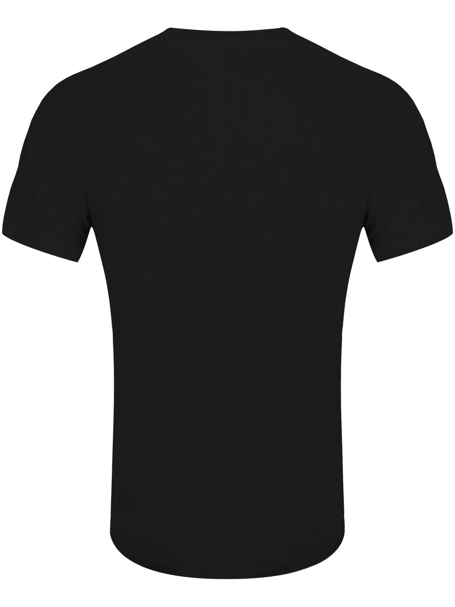 The Nightmare Before Christmas Orange Moon Men's Black T-Shirt - Image 2