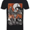 The Nightmare Before Christmas Orange Moon Men's Black T-Shirt
