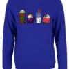Winter Warmers Ladies Royal Blue Christmas Jumper