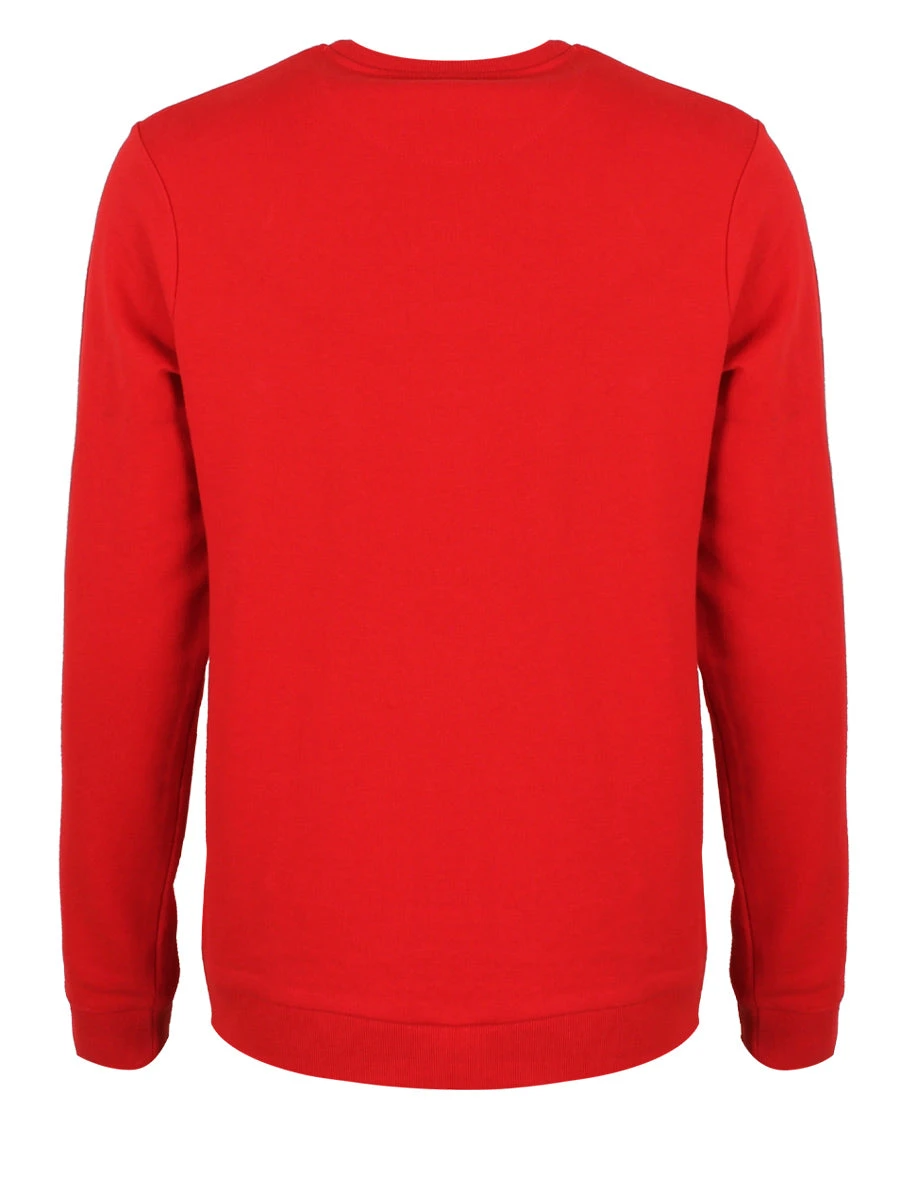 Merry Creepmas Ladies Red Christmas Jumper - Image 2