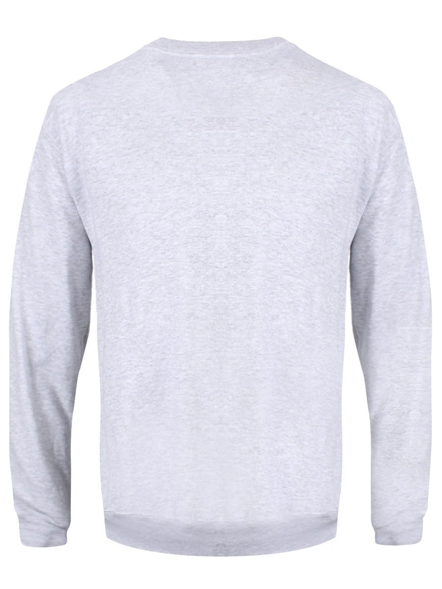 Go Jesus It's Your Birthday Men's Grey Christmas Jumper - Image 2